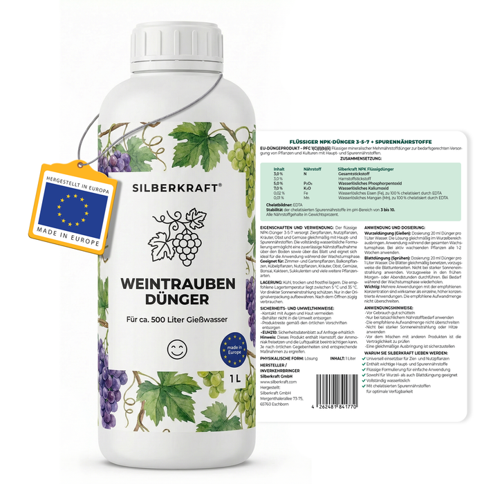 Fertilizzante per uva - Silberkraft