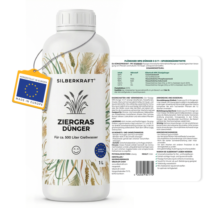 Fertilizzante per erba ornamentale - Silberkraft