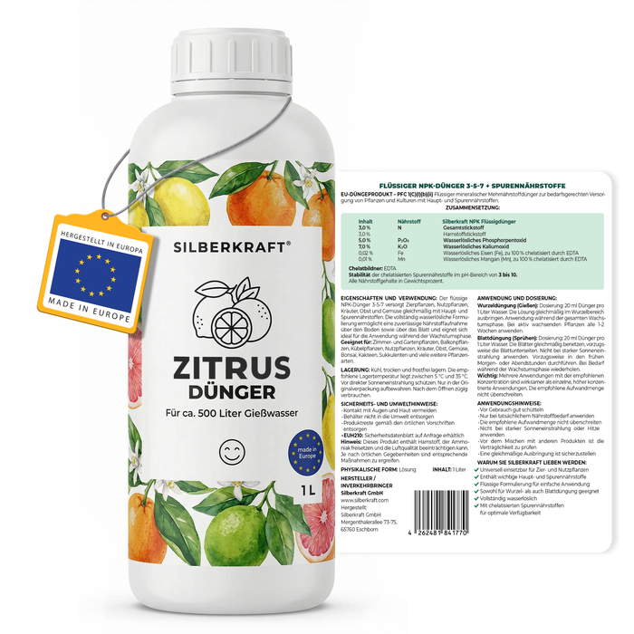 Fertilizzante per agrumi - Silberkraft