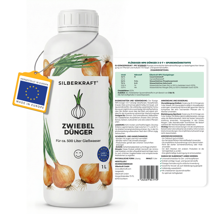 Fertilizzante per cipolle - Silberkraft