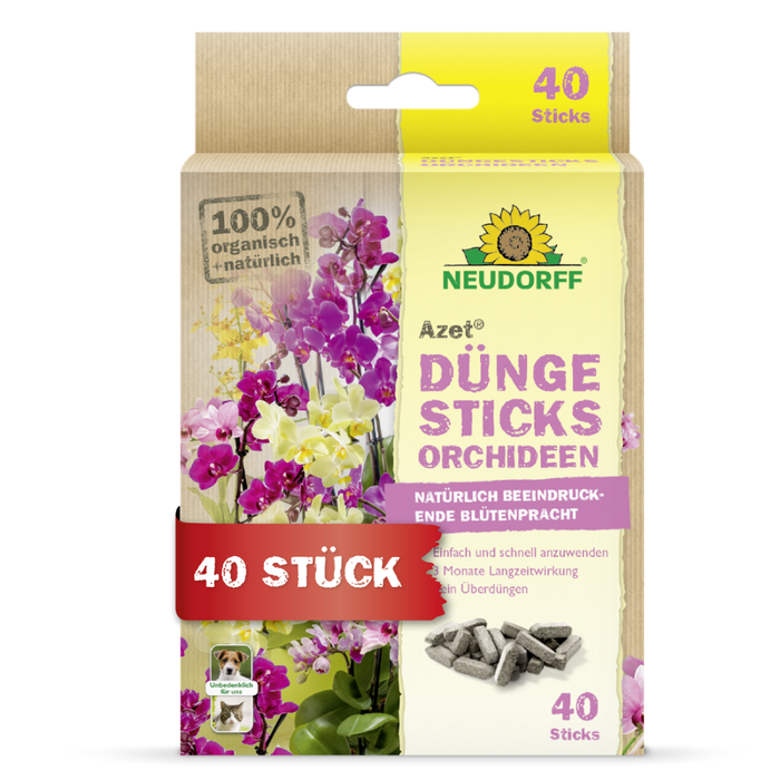 Neudorff Azet bastoncini fertilizzanti per orchidee - Silberkraft