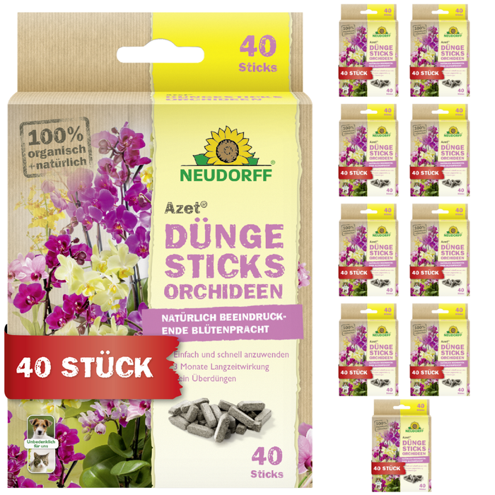 Neudorff Azet bastoncini fertilizzanti per orchidee - Silberkraft