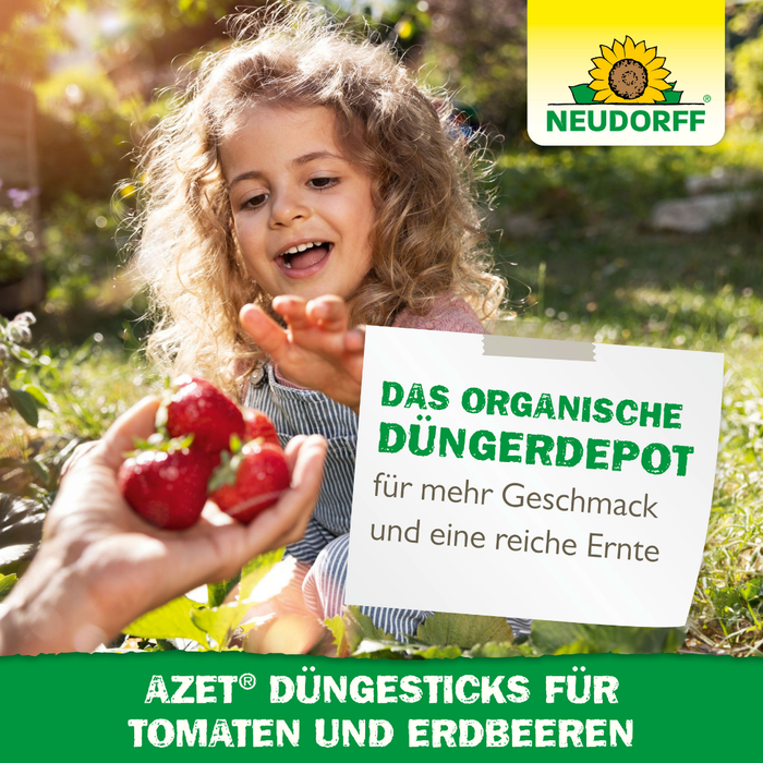 Bastoncini fertilizzanti Neudorff Azet per pomodori e fragole - Silberkraft
