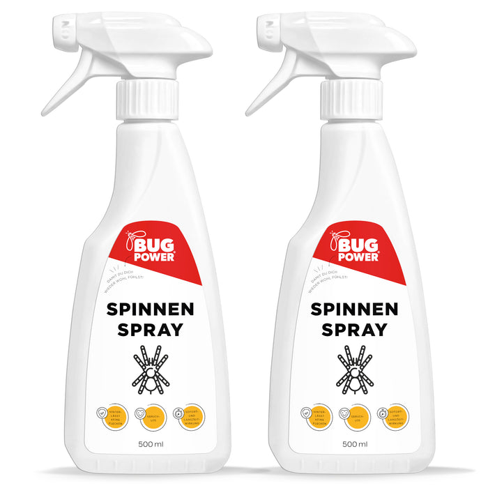 Spray per ragni BugPower - efficace contro i ragni