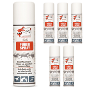Spray in polvere Talko: protezione efficace dall'umidità per le superfici del cavallo
