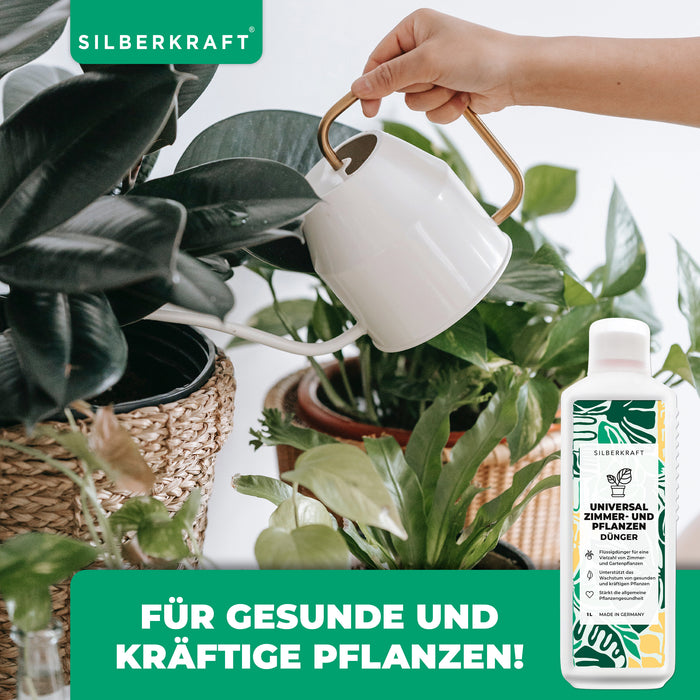 Fertilizzante universale per piante da interno e da giardino - Fertilizzante liquido minerale NPK con azoto - Fertilizzante per ortaggi - Fertilizzante per piante