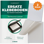 Ersatz Klebeboden für Kleidermottenfalle 2 Stück – mit Pheromon-Lockstoff