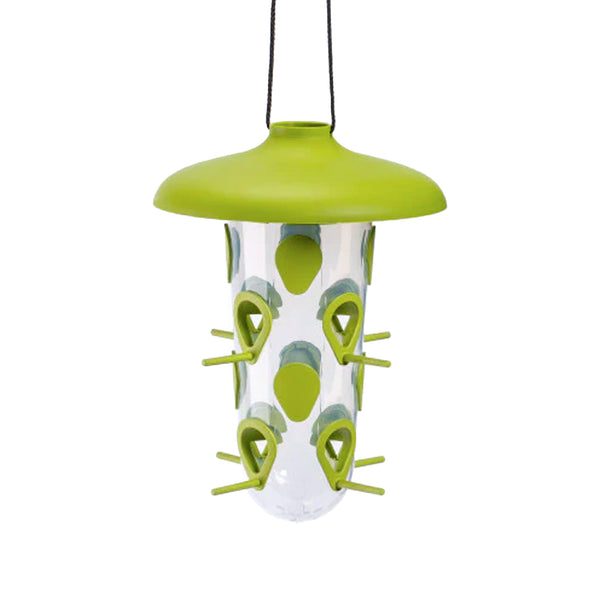 Mangiatoia per uccelli e vasca per uccelli - Set 3 in 1 - Stazione di alimentazione multifunzionale - 22 cm - Silberkraft