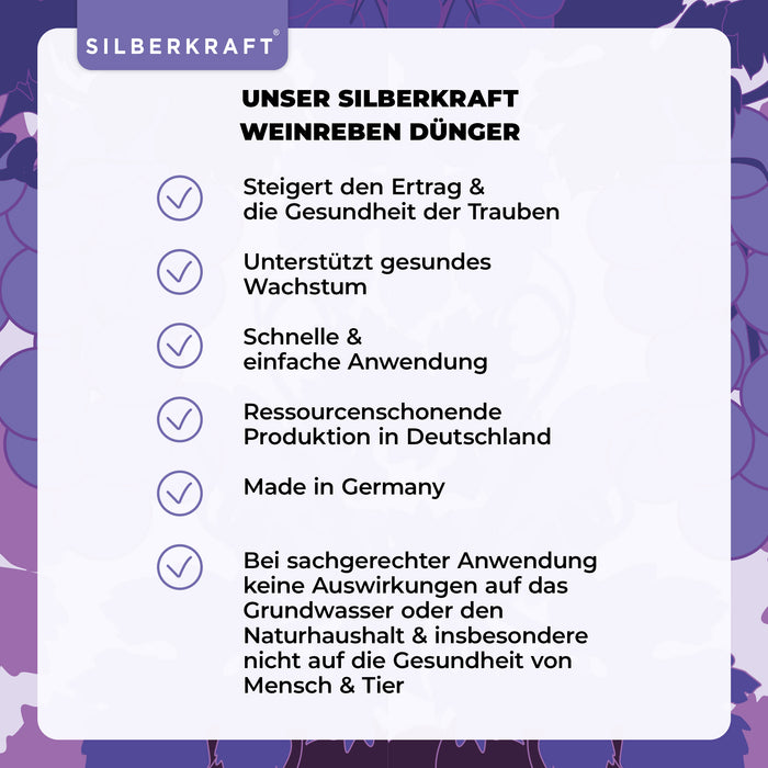Concime per vite - Concime liquido minerale NPK con azoto - Concime per vite - Concime per vite