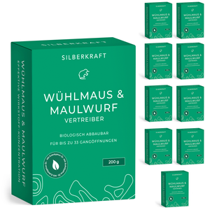 Maulwurf und Wühlmaus Vertreiber - Silberkraft