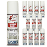 Unguento spray per proteggere e curare la pelle del cavallo