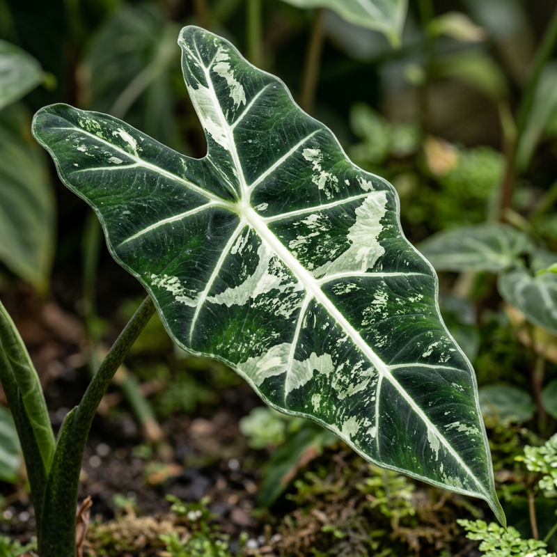 Alocasia Variegata 'Frydek'