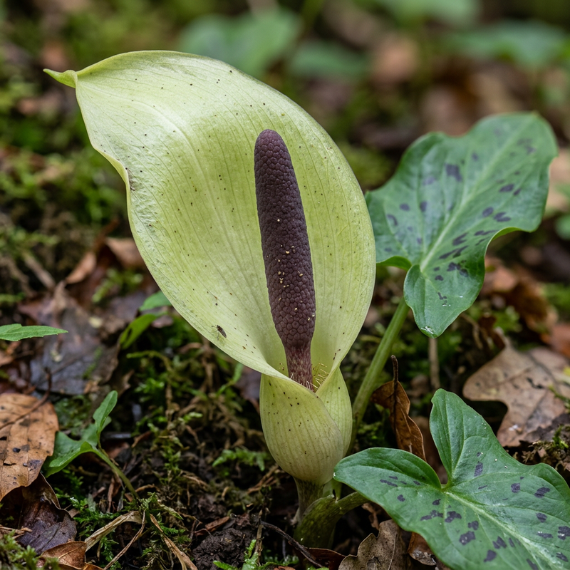 Arum, illustrazione IA