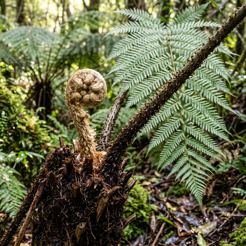 Felce arborea australiana