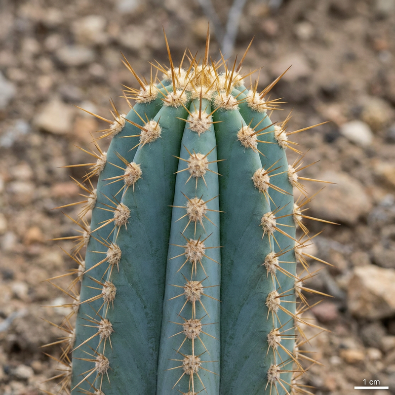 Cactus colonnare blu