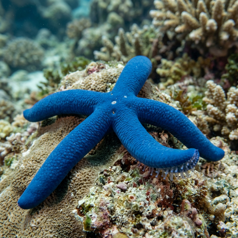 Stella marina blu