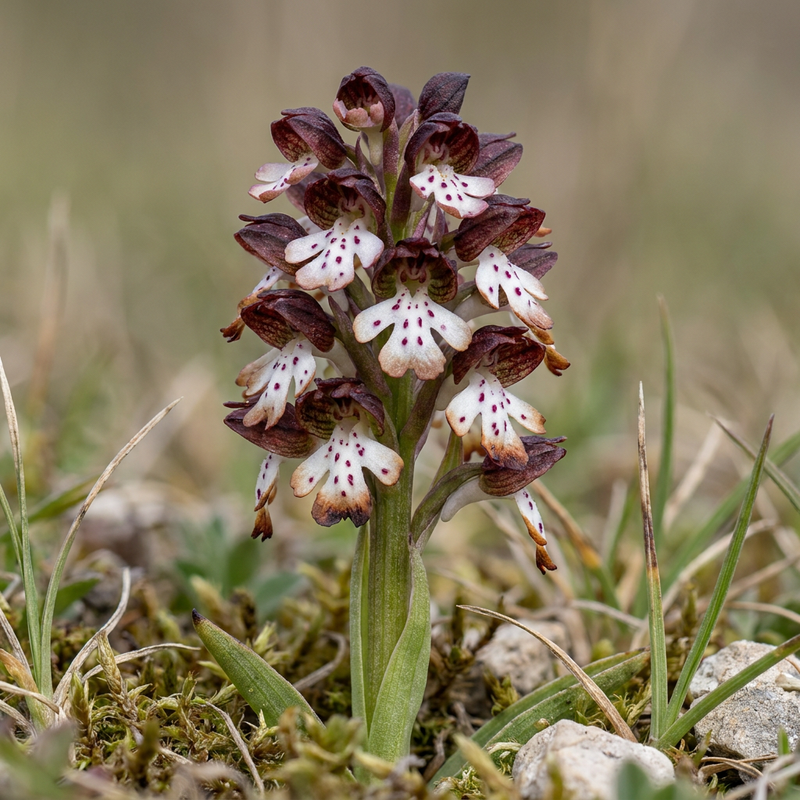 Orchidea bruciata