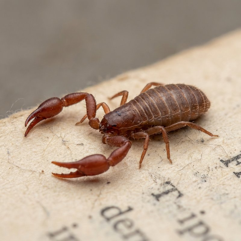 Scorpione del libro