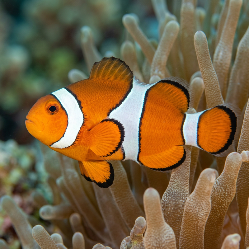 Pesce pagliaccio finto