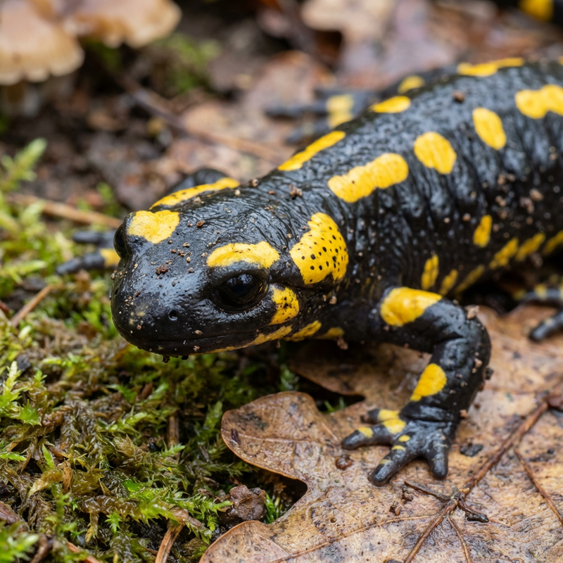 Salamandra pezzata