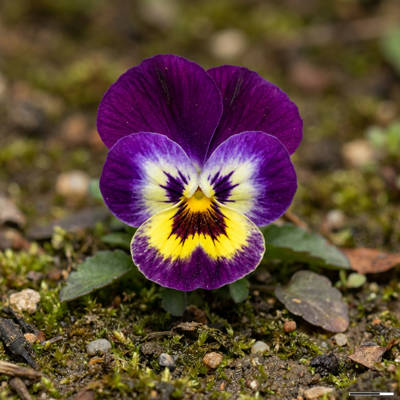 Viole del pensiero da giardino