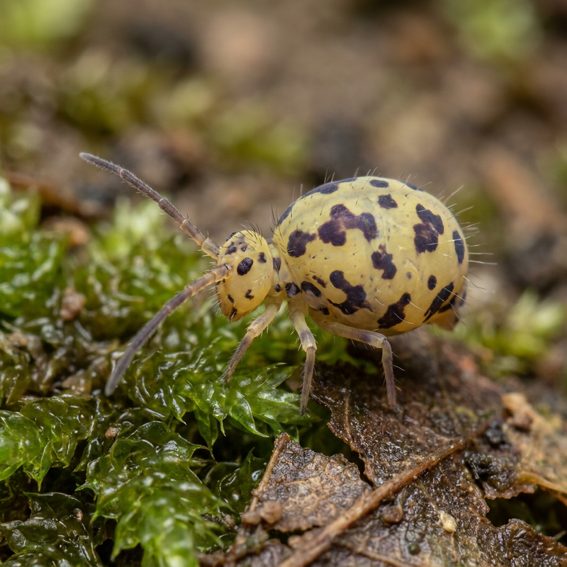 Saltatore con palla maculata