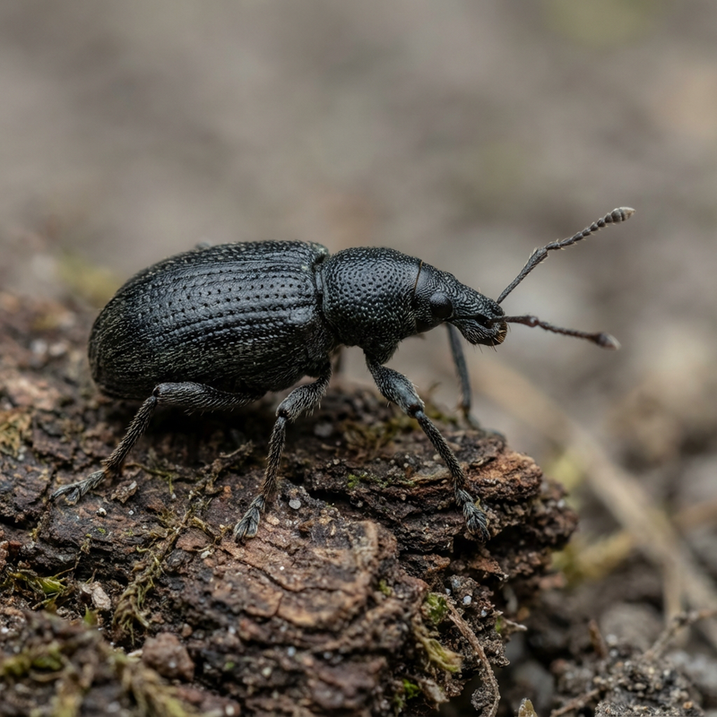 Punteruolo nero solcato
