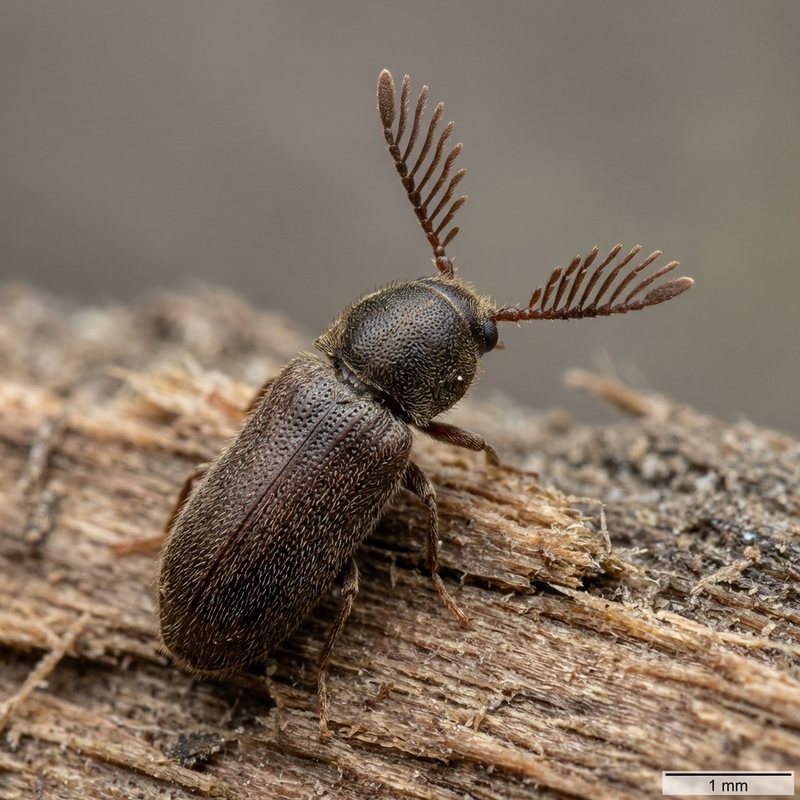 Scarabeo roditore pettinato