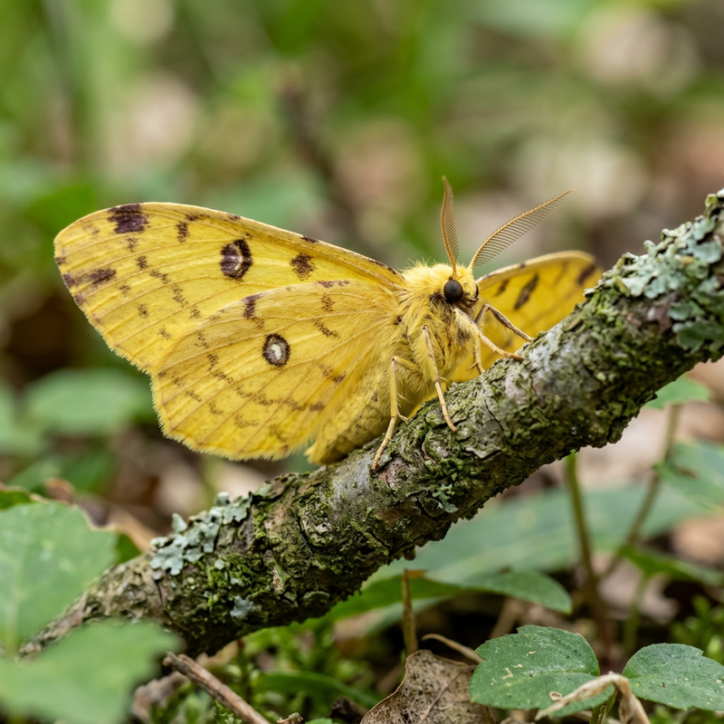 Falena foglia gialla