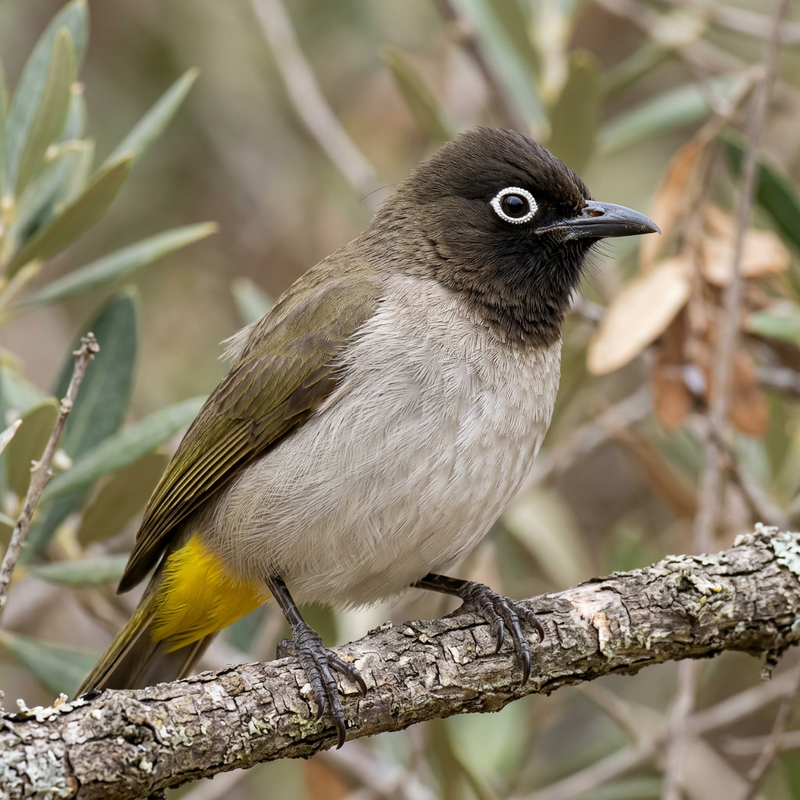 Bulbul dalla groppa gialla