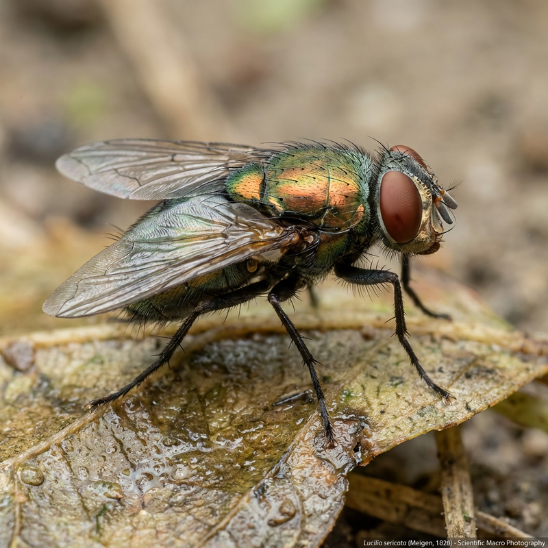 Mosca rossa comune