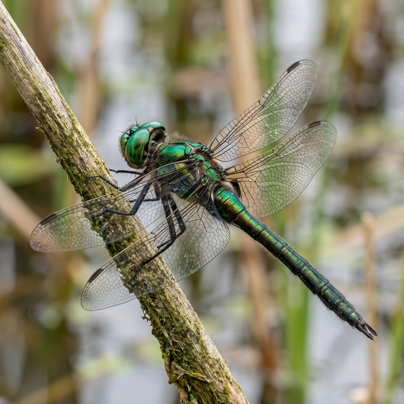Libellula smeraldo comune