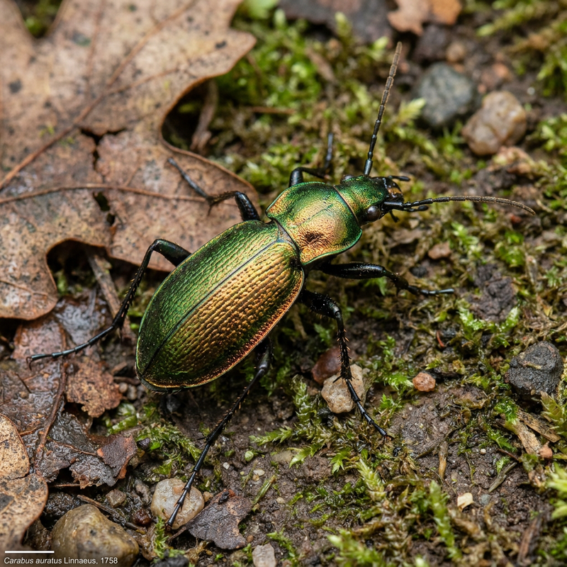 Scarabeo macinato in oro lucido