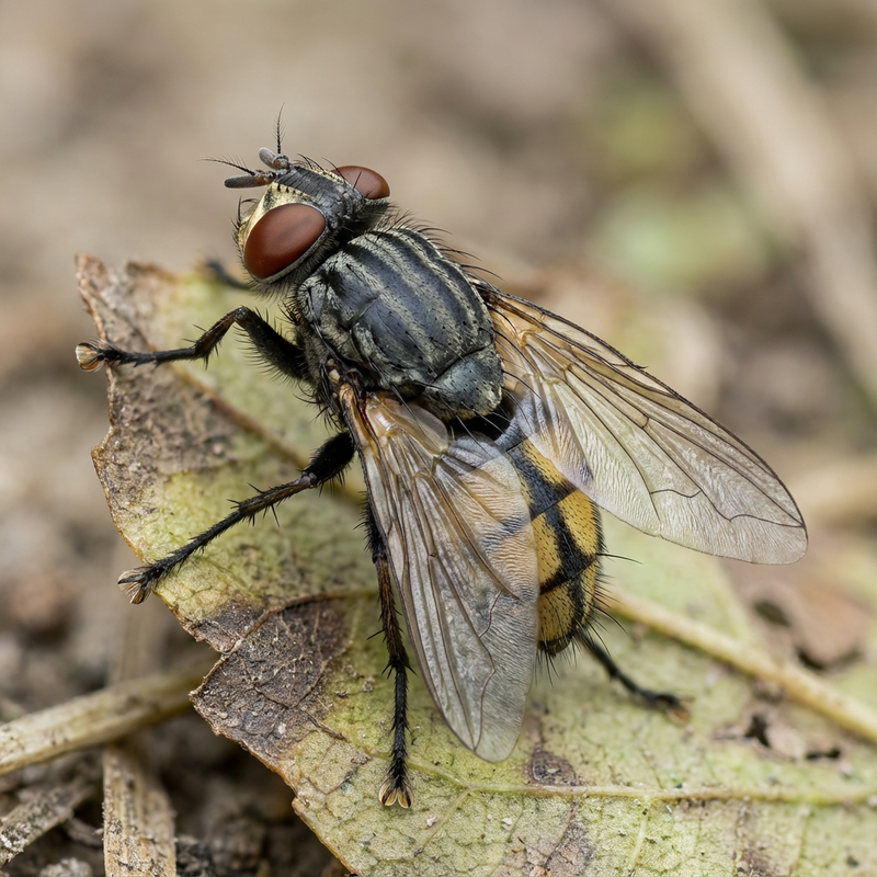 Grande mosca domestica