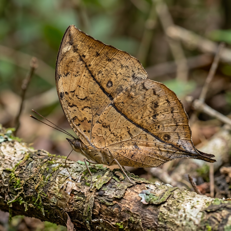 Indischer Blattschmetterling