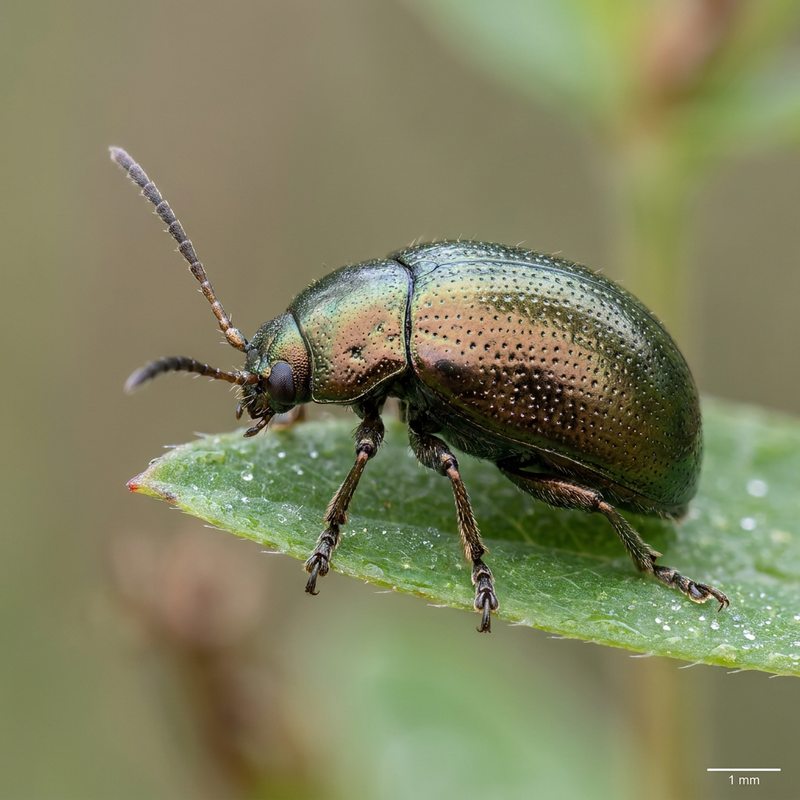 Scarabeo fogliare dell'erba di San Giovanni