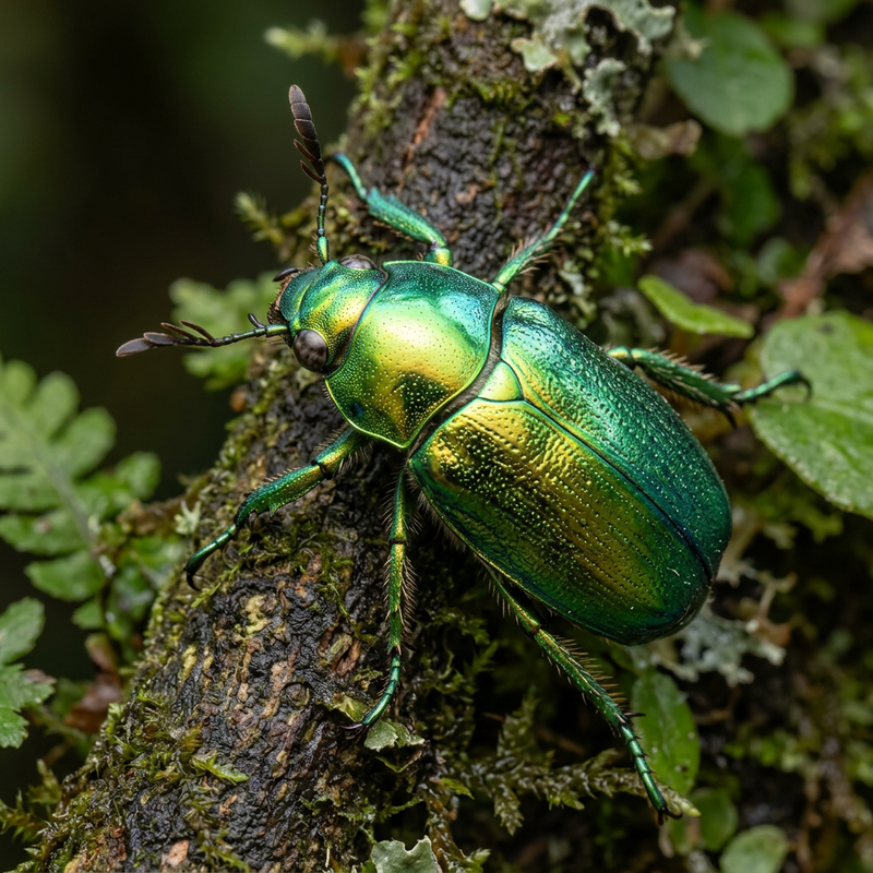 Coleotteri gioiello (genere Chrysina)