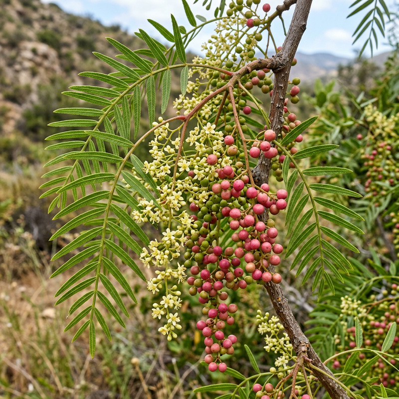 Albero del pepe della California