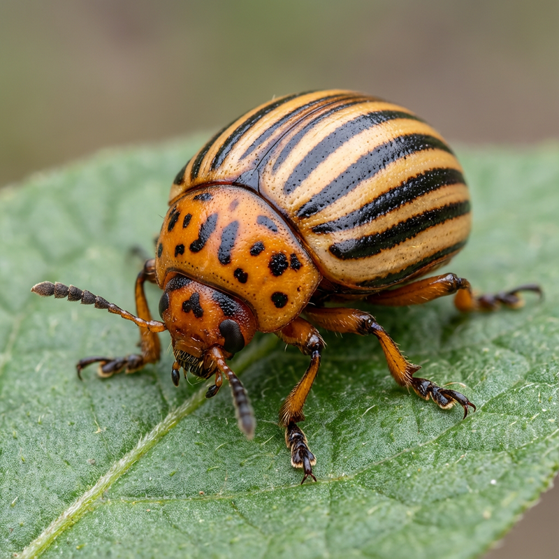 Scarabeo della patata del Colorado