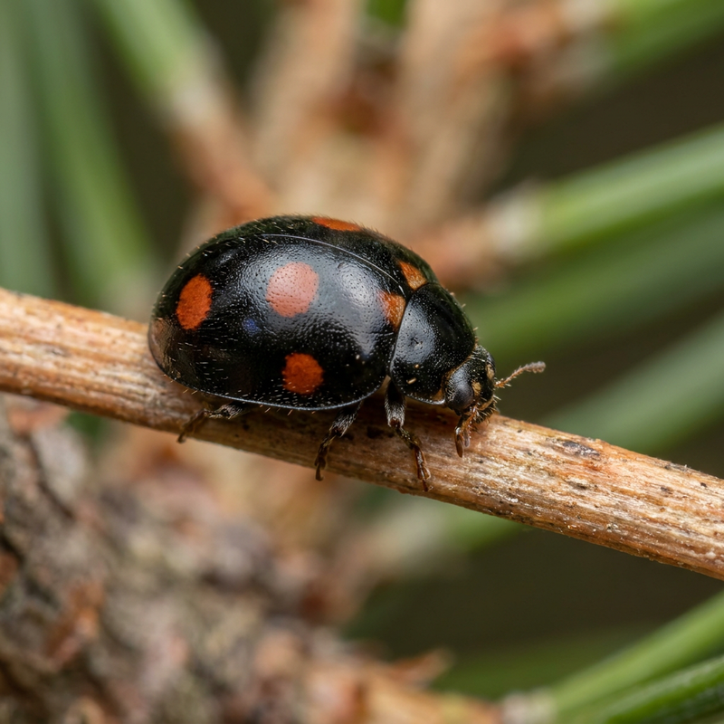 Coccinella palla di pino