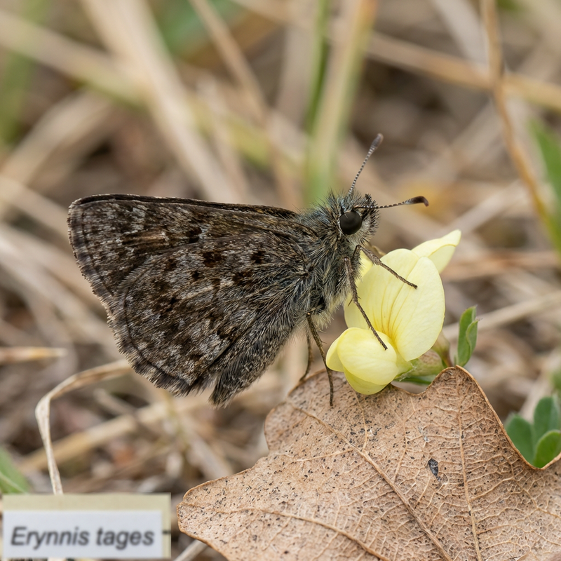 Farfalla di veccia coronata