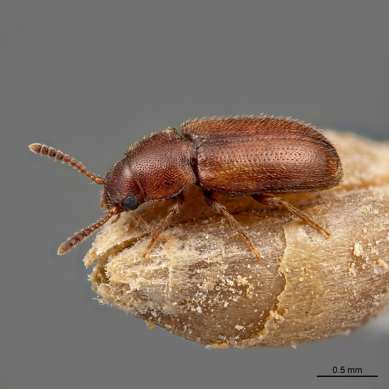 Scarabeo piatto a mezzaluna