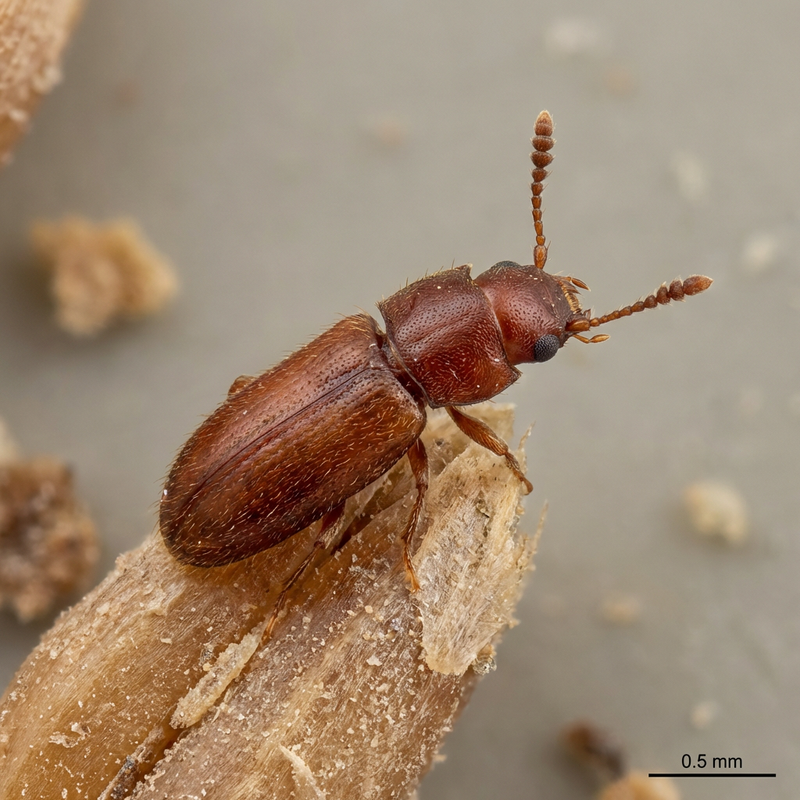 Scarabeo piatto a mezzaluna