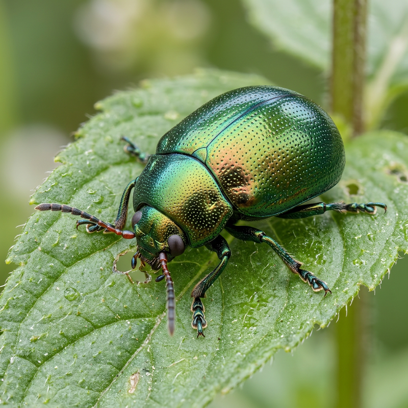 Scarabeo delle foglie di menta