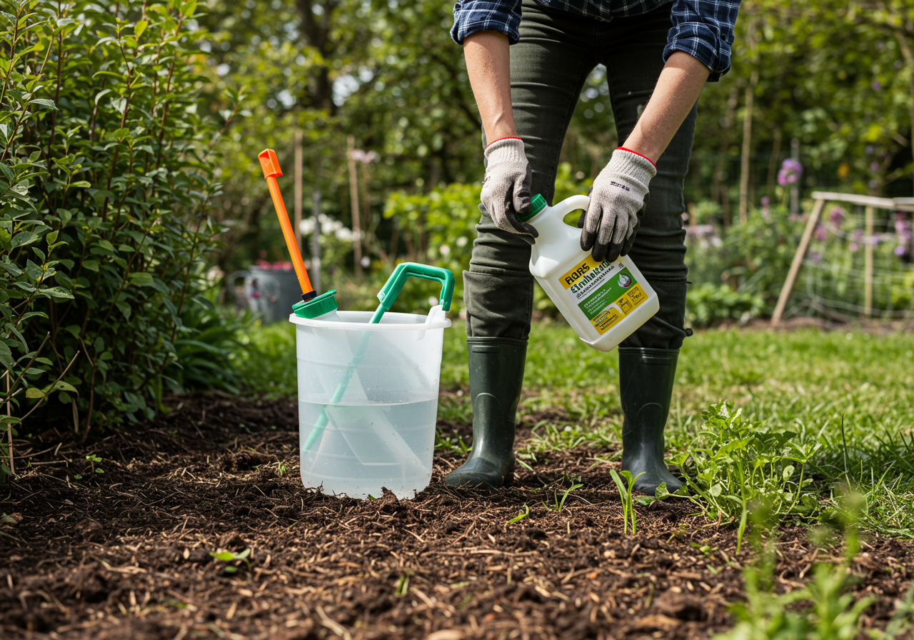 Neudorff Azet Buxus- & IlexDünger — Anwendungs-Szene