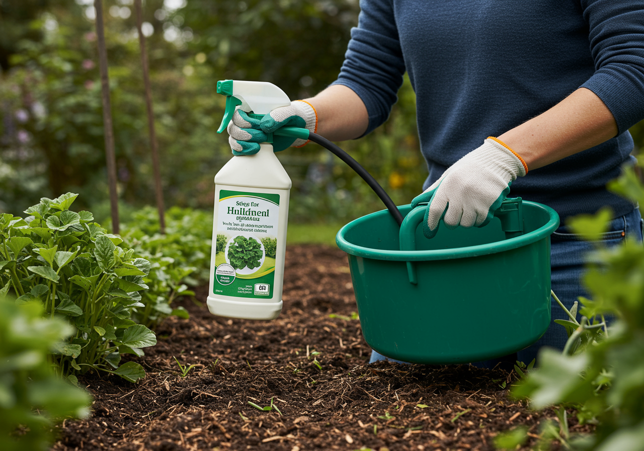 Neudorff Azet UniversalDünger — Anwendungs-Szene