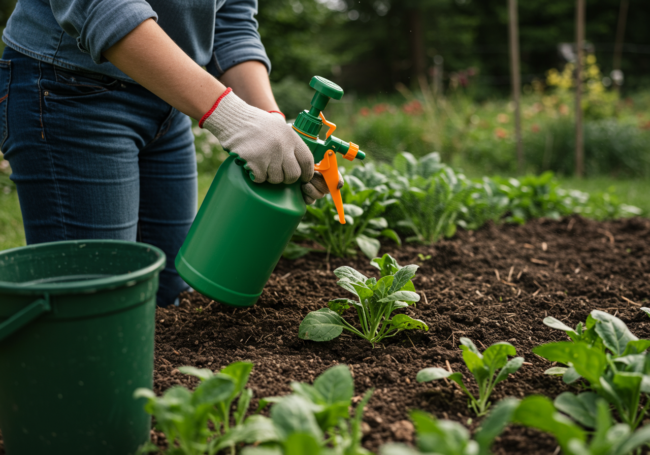 Neudorff Promanal AF Neu Schild- und Wolllausfrei — Anwendungs-Szene