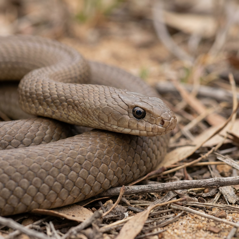 Serpente marrone orientale