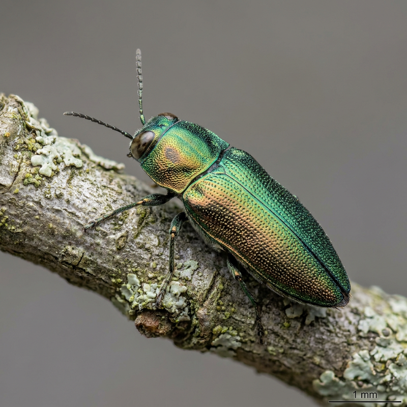 Scarabeo gioiello (genere Anthaxia)