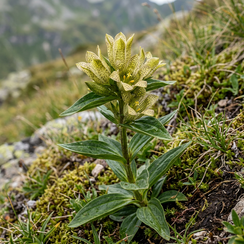 Genziana maculata